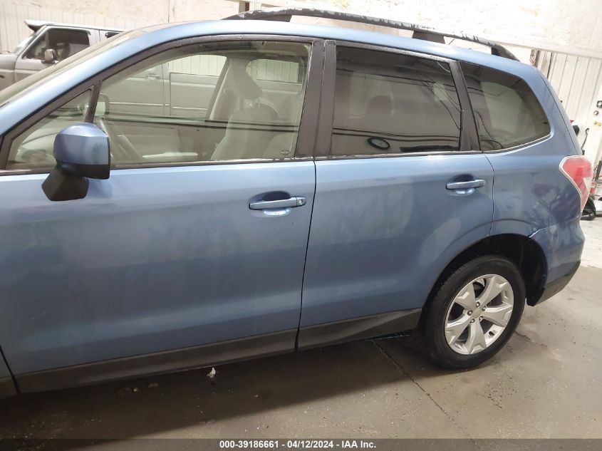 2015 Subaru Forester 2.5I Premium VIN: JF2SJADCXFH423373 Lot: 39186661