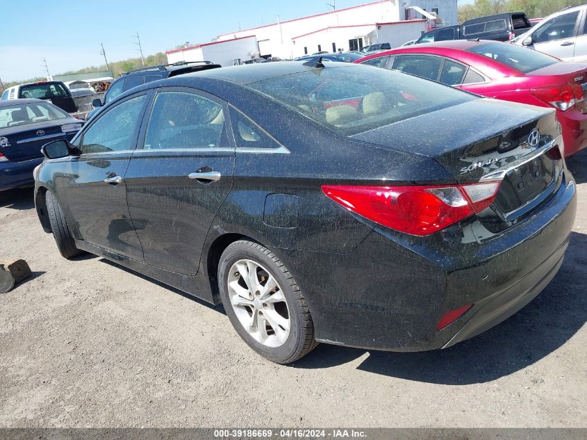 2014 Hyundai Sonata Limited VIN: 5NPEC4AC6EH835382 Lot: 39186669