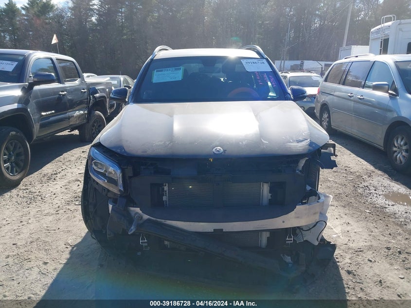 VIN W1N4M4HB7MW092996 2021 MERCEDES-BENZ GLB 250 4MATIC