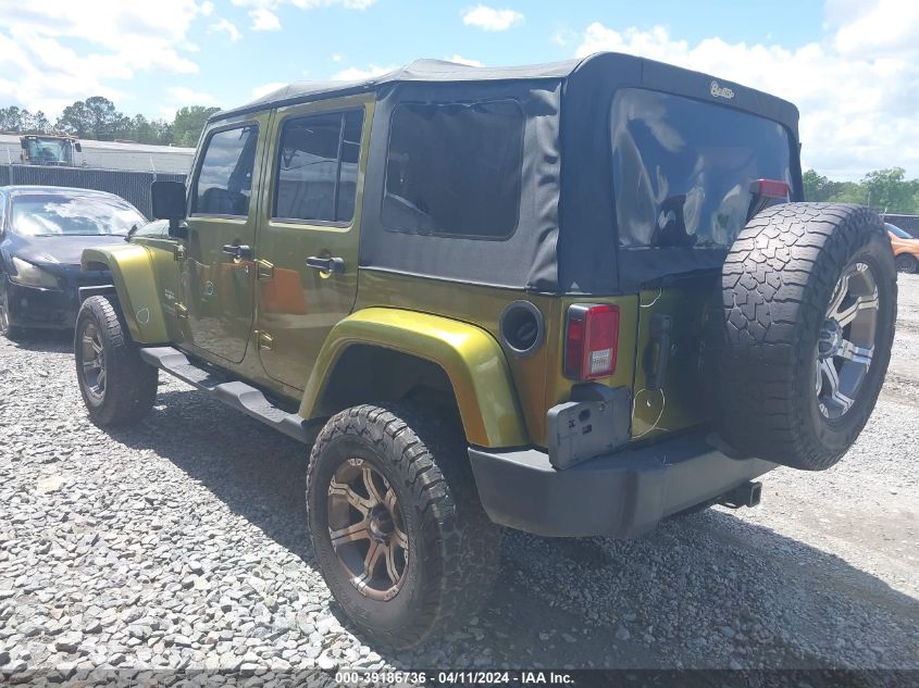 2007 Jeep Wrangler Unlimited Sahara VIN: 1J8GB59147L208398 Lot: 39186736