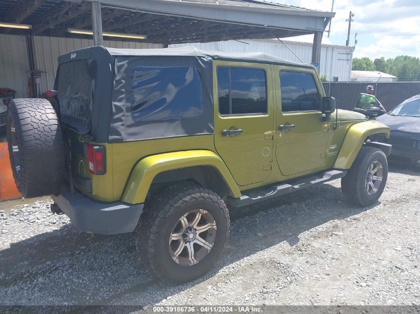 2007 Jeep Wrangler Unlimited Sahara VIN: 1J8GB59147L208398 Lot: 39186736