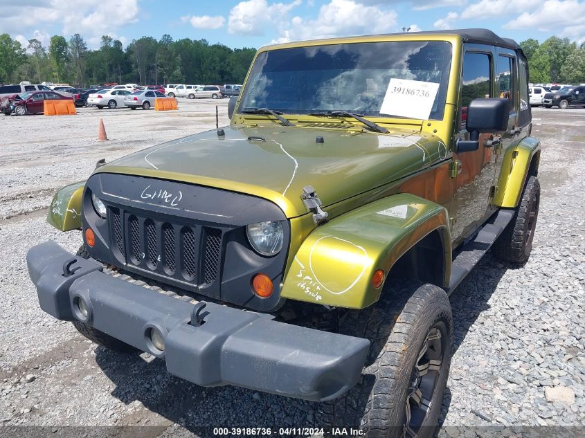 2007 Jeep Wrangler Unlimited Sahara VIN: 1J8GB59147L208398 Lot: 39186736