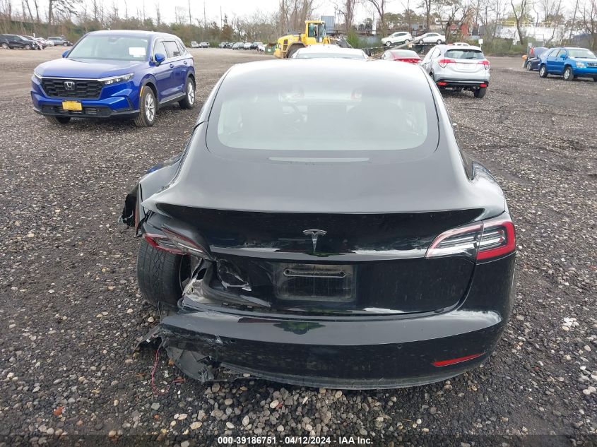 5YJ3E1EA4NF286112 | 2022 TESLA MODEL 3