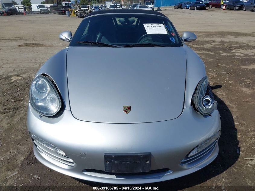 2010 Porsche Boxster VIN: WP0CA2A87AU710338 Lot: 39186785