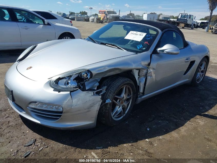 2010 Porsche Boxster VIN: WP0CA2A87AU710338 Lot: 39186785