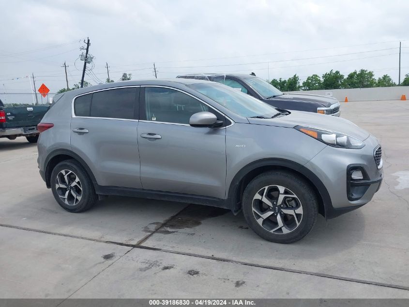 2021 Kia Sportage Lx VIN: KNDPMCAC1M7912582 Lot: 39186830