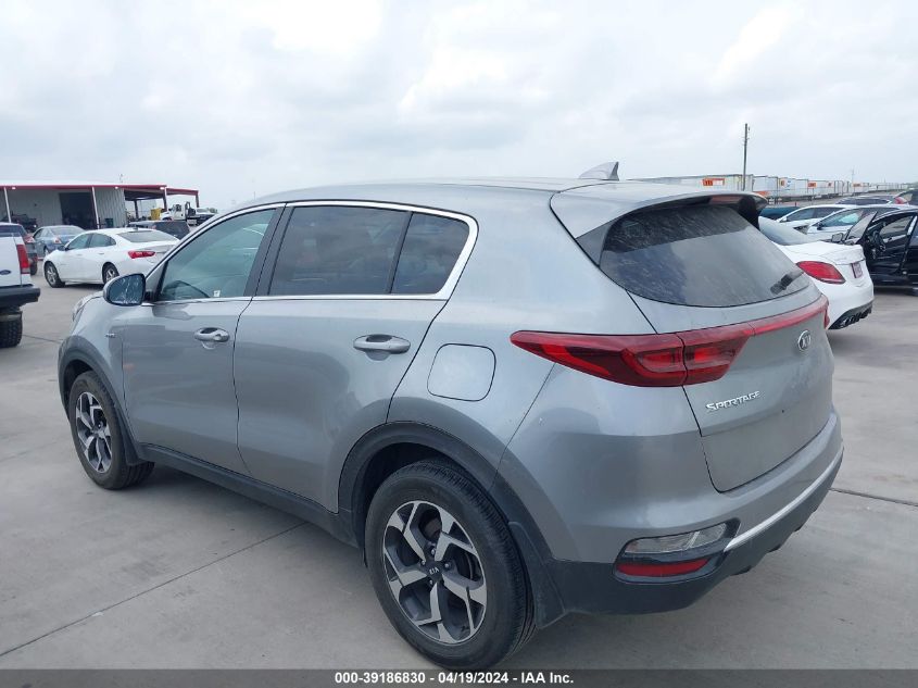 2021 Kia Sportage Lx VIN: KNDPMCAC1M7912582 Lot: 39186830