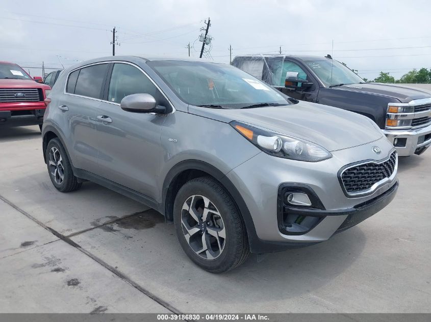 2021 Kia Sportage Lx VIN: KNDPMCAC1M7912582 Lot: 39186830