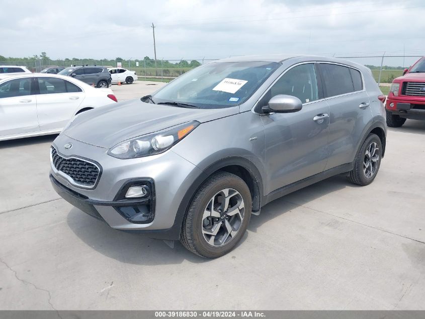 2021 Kia Sportage Lx VIN: KNDPMCAC1M7912582 Lot: 39186830