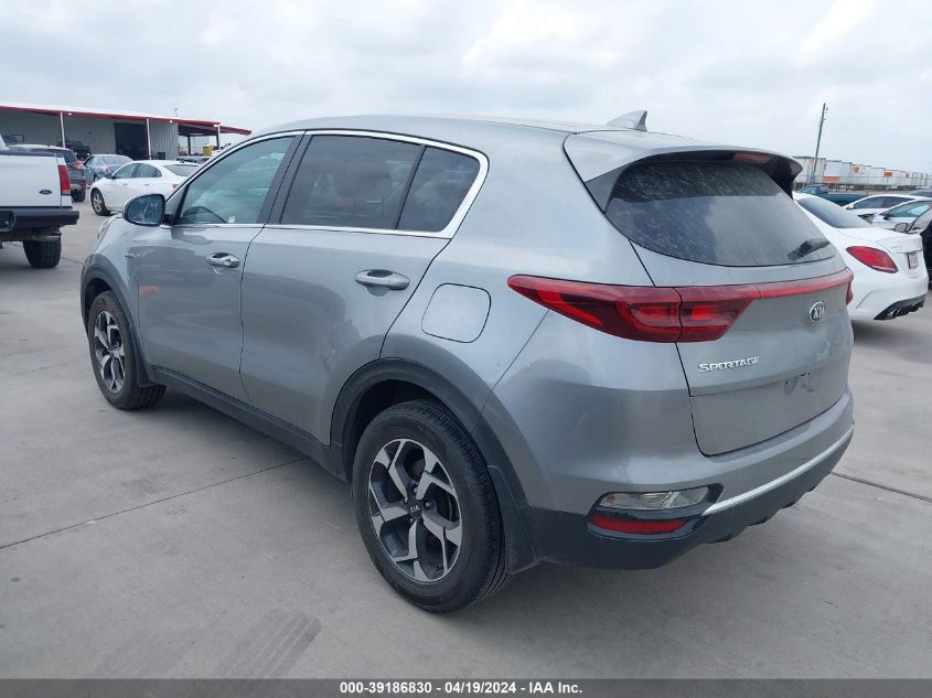 2021 Kia Sportage Lx VIN: KNDPMCAC1M7912582 Lot: 39186830