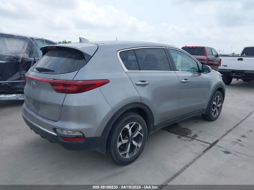 2021 Kia Sportage Lx VIN: KNDPMCAC1M7912582 Lot: 39186830