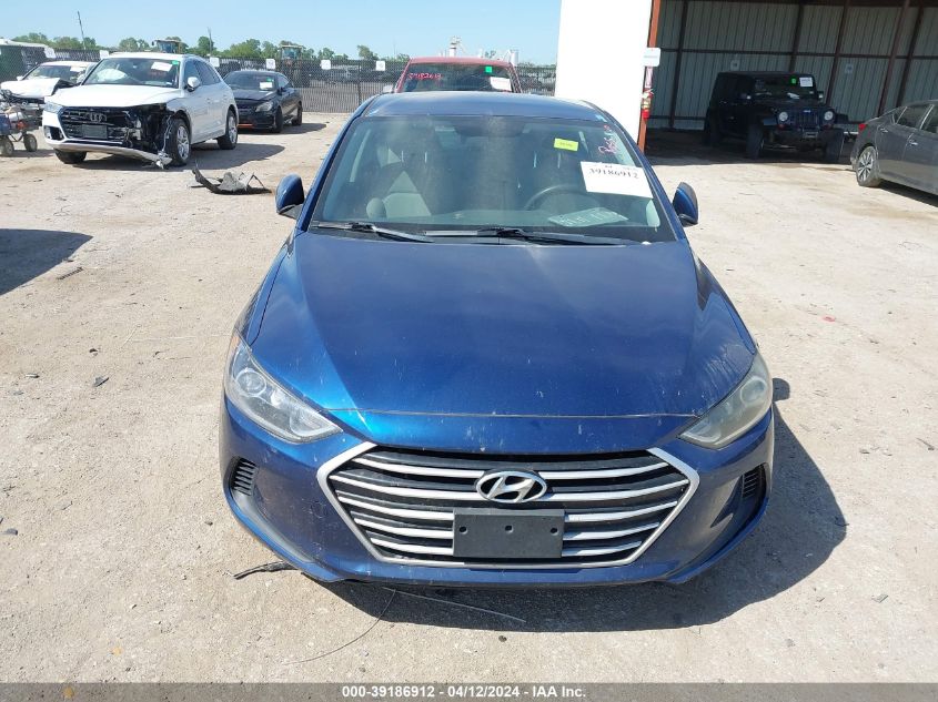 2018 Hyundai Elantra Sel VIN: 5NPD84LF1JH296832 Lot: 39186912