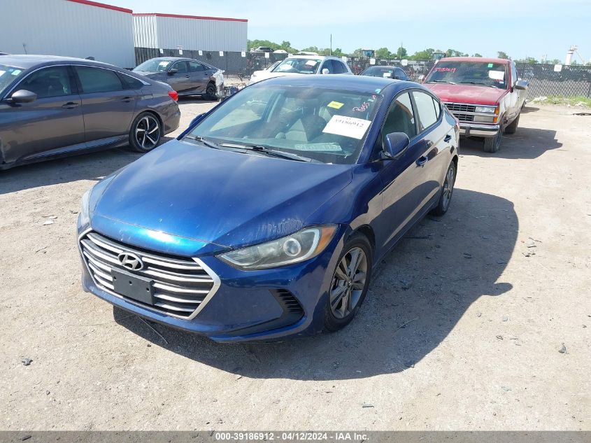 2018 Hyundai Elantra Sel VIN: 5NPD84LF1JH296832 Lot: 39186912