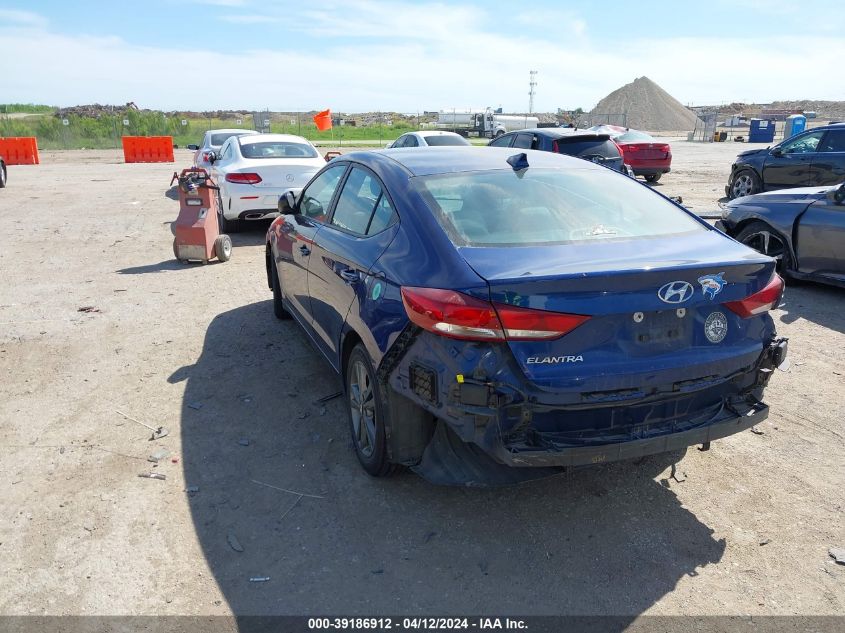 2018 Hyundai Elantra Sel VIN: 5NPD84LF1JH296832 Lot: 39186912