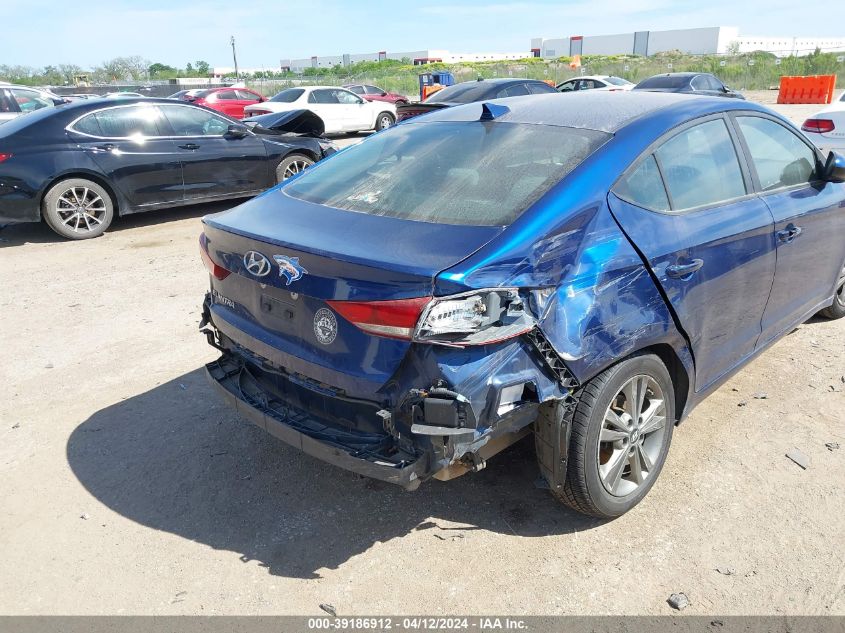 2018 Hyundai Elantra Sel VIN: 5NPD84LF1JH296832 Lot: 39186912