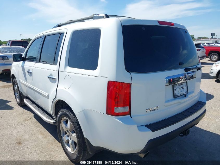 2011 Honda Pilot Ex-L VIN: 5FNYF3H67BB014641 Lot: 40588646