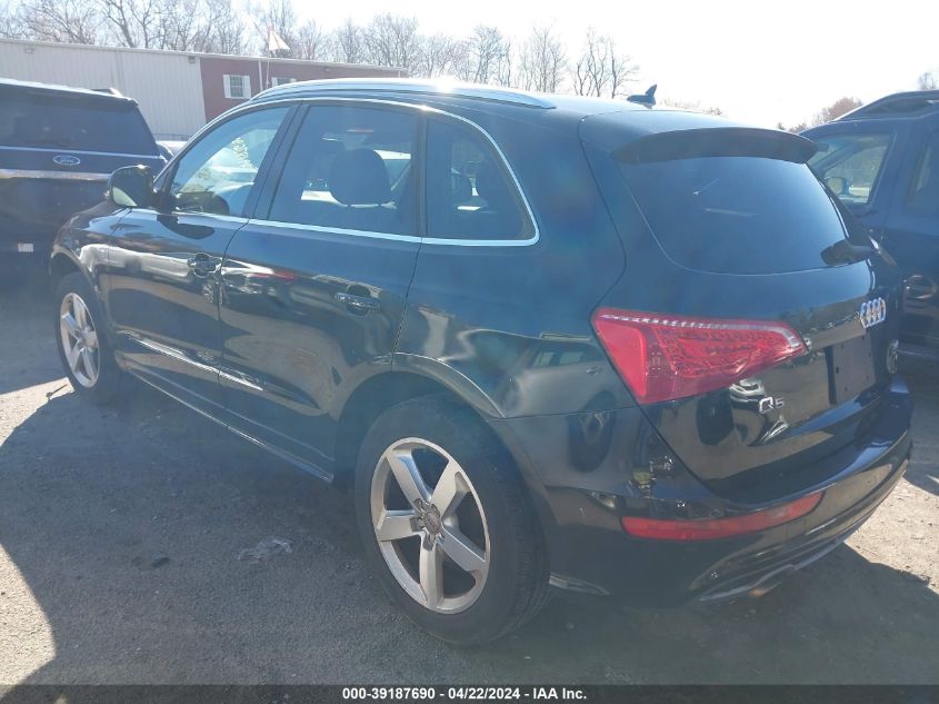2012 Audi Q5 3.2 Premium Plus VIN: WA1DKAFP6CA017870 Lot: 39187690