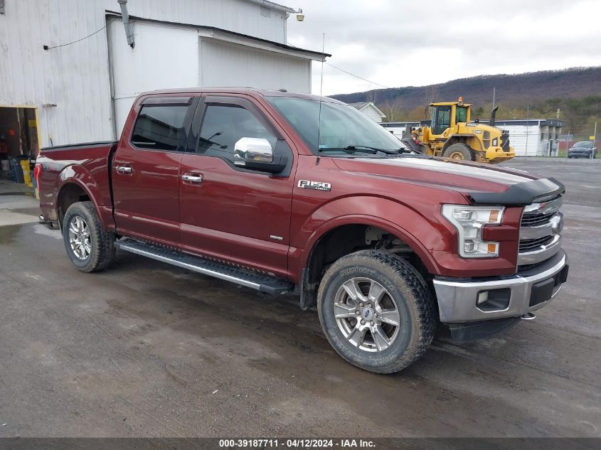 2015 FORD F-150 SUPERCREW - 1FTEW1EG6FKE08063