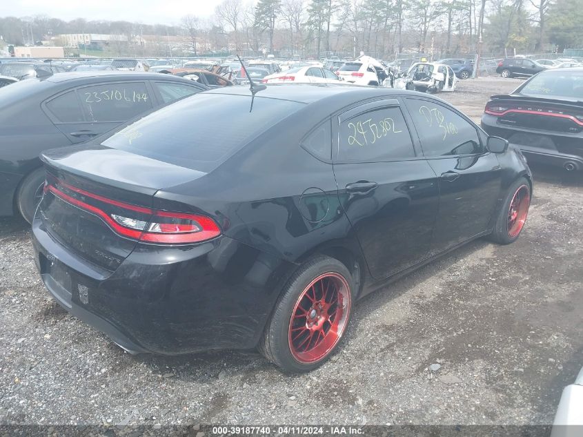 2013 Dodge Dart Sxt VIN: 1C3CDFBA6DD307055 Lot: 39187740