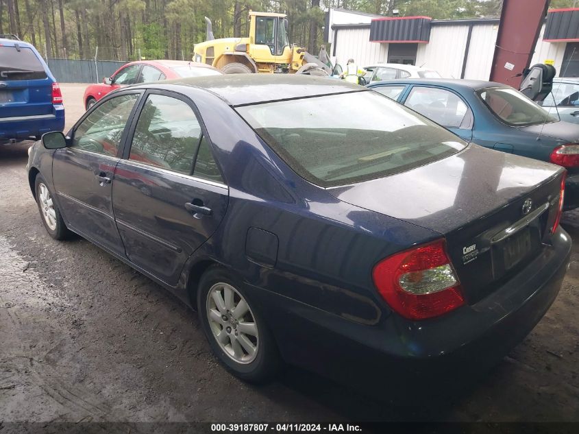 4T1BF30K62U504926 | 2002 TOYOTA CAMRY