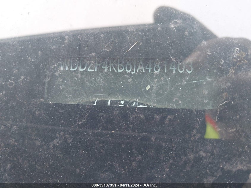 2018 MERCEDES-BENZ E 300 4MATIC - WDDZF4KB6JA481403