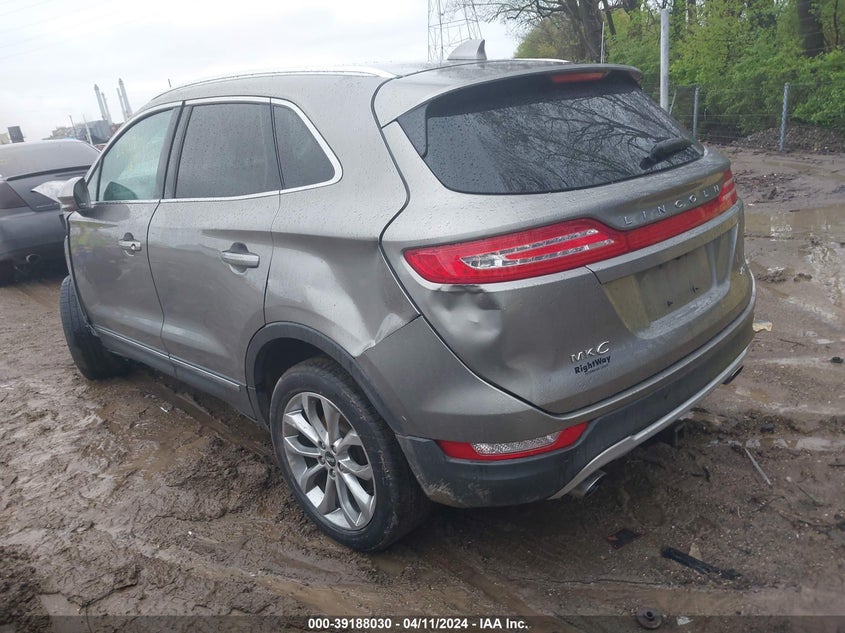 VIN 5LMCJ2C91HUL03706 2017 LINCOLN MKC SELECT