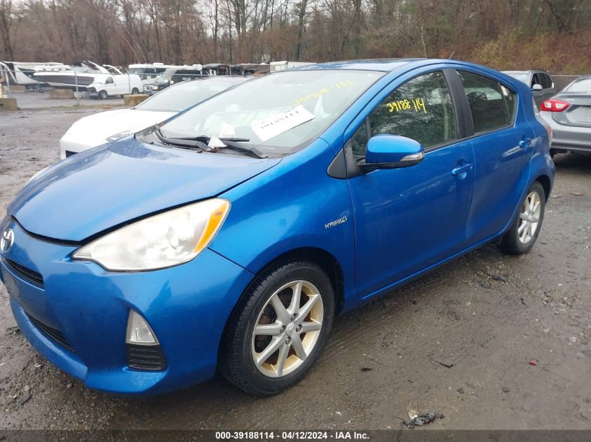 JTDKDTB36C1003263 | 2012 TOYOTA PRIUS C