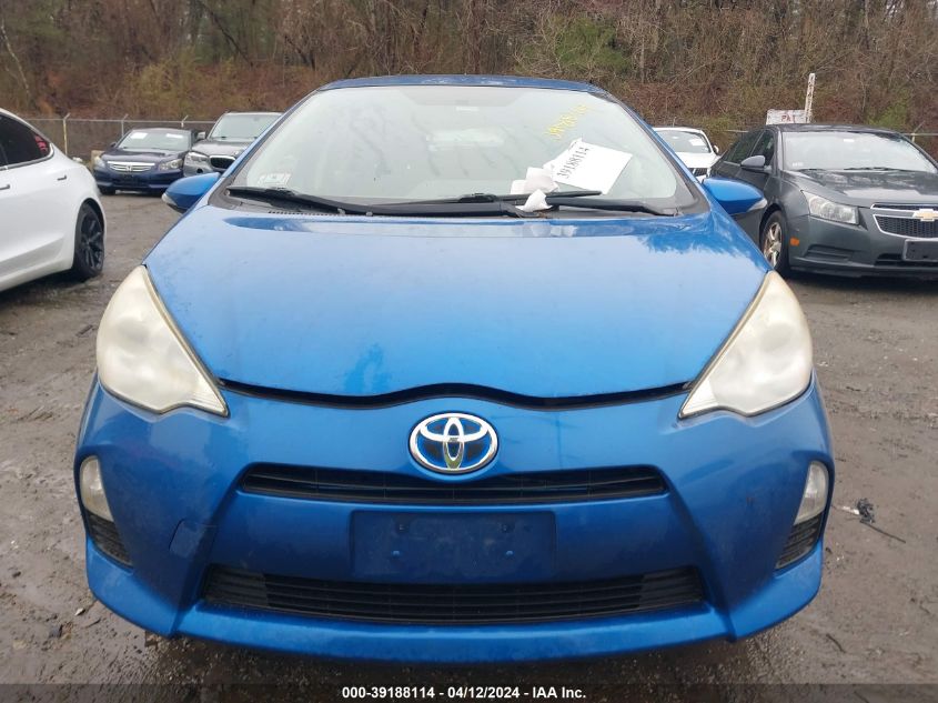 JTDKDTB36C1003263 | 2012 TOYOTA PRIUS C