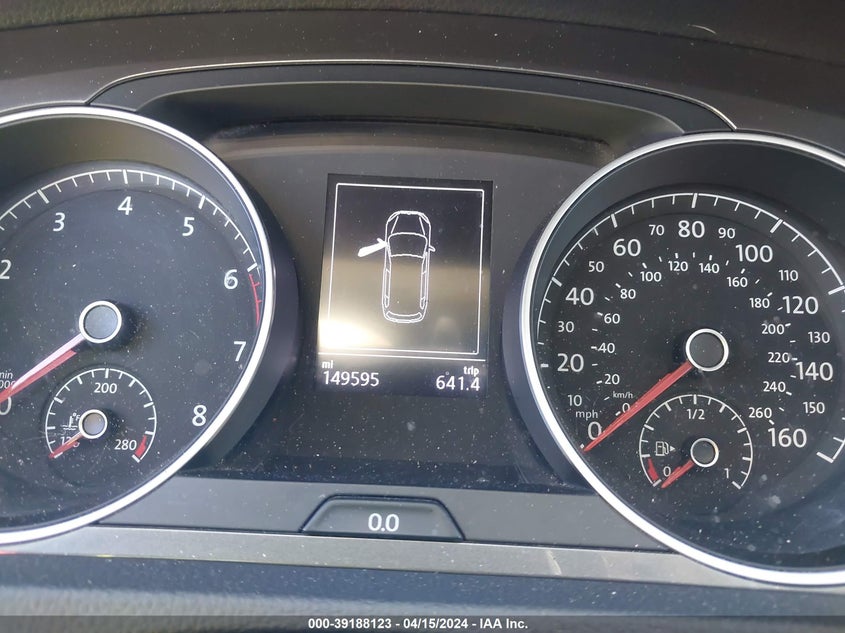 2017 VOLKSWAGEN GOLF ALLTRACK TSI S/TSI SE/TSI SEL - 3VWH17AUXHM517869