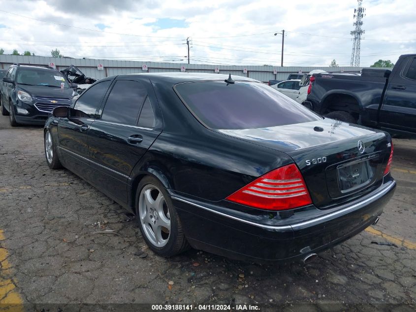 2004 Mercedes-Benz S 600 VIN: WDBNG76J54A407319 Lot: 39188141