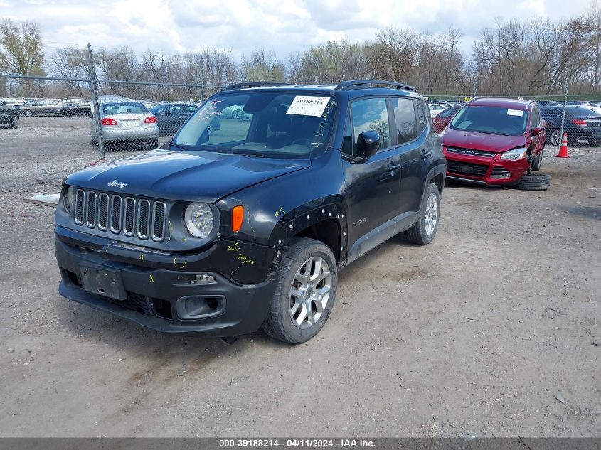 2015 Jeep Renegade Latitude VIN: ZACCJBBTXFPB28083 Lot: 39188214