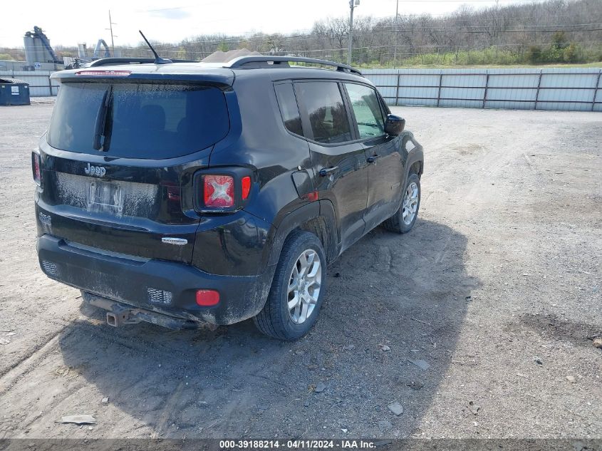 2015 Jeep Renegade Latitude VIN: ZACCJBBTXFPB28083 Lot: 39188214