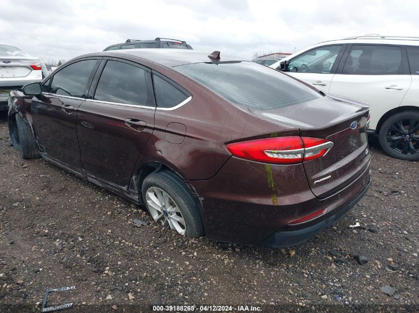 3FA6P0HD5KR231000 | 2019 FORD FUSION