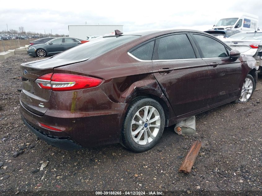 3FA6P0HD5KR231000 | 2019 FORD FUSION