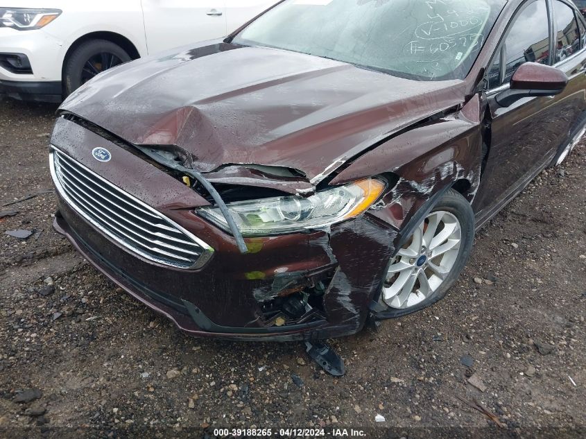 3FA6P0HD5KR231000 | 2019 FORD FUSION