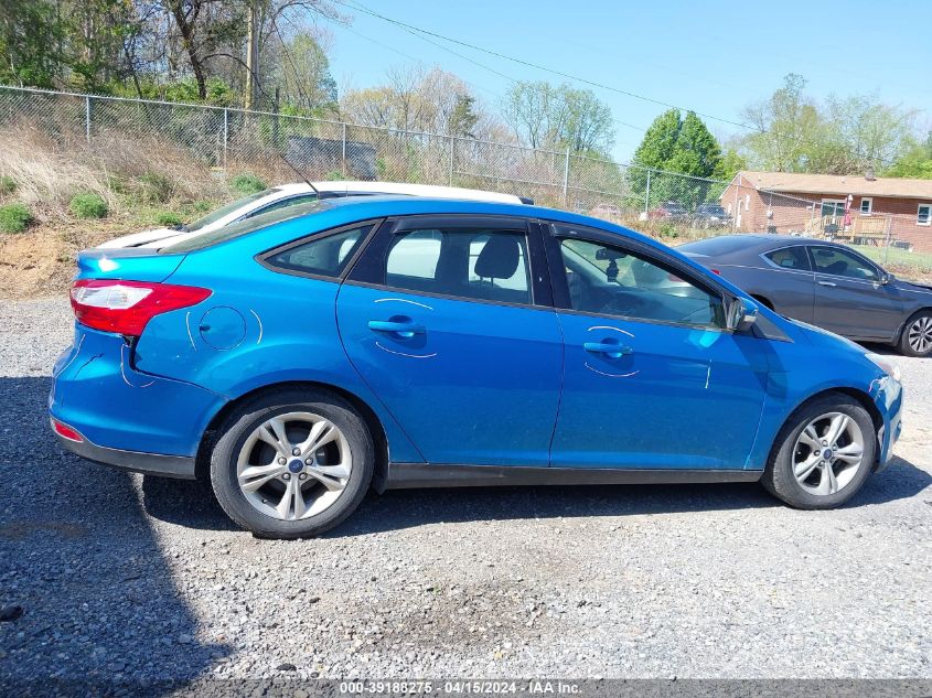 2014 Ford Focus Se VIN: 1FADP3F28EL411603 Lot: 39188275