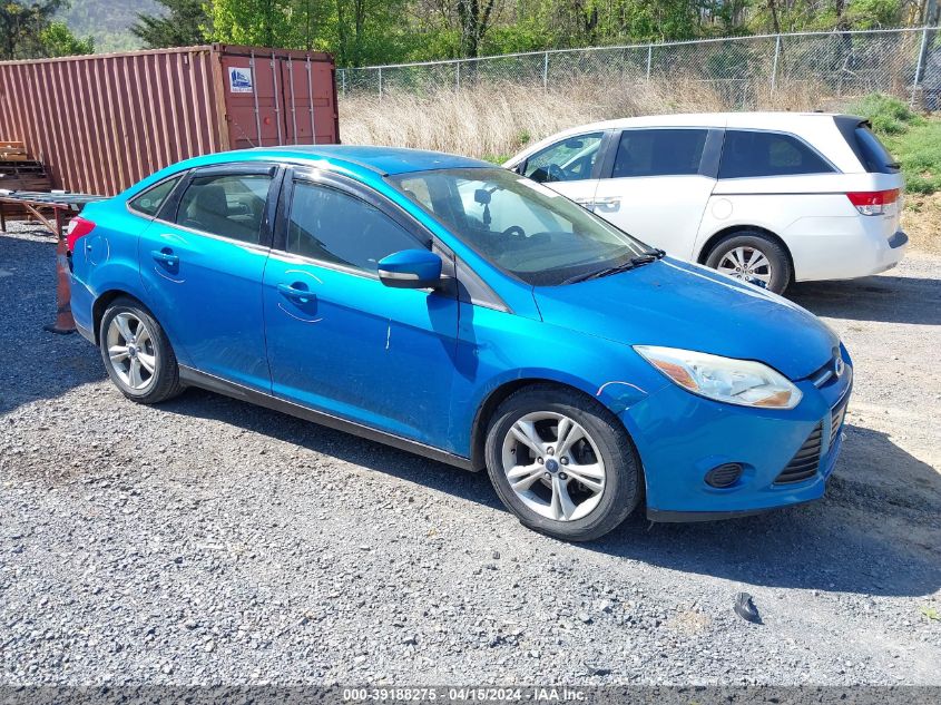 2014 Ford Focus Se VIN: 1FADP3F28EL411603 Lot: 39188275