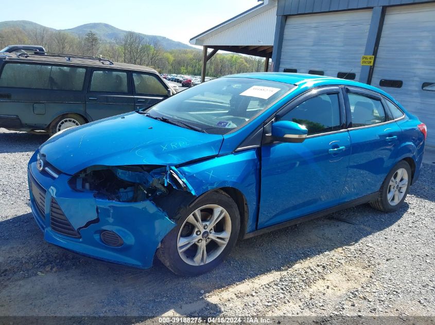 2014 Ford Focus Se VIN: 1FADP3F28EL411603 Lot: 39188275