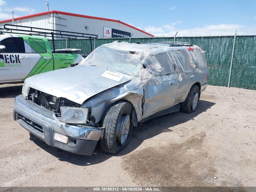 2001 Toyota 4Runner Sr5 VIN: JT3HN86R710331012 Lot: 39188312