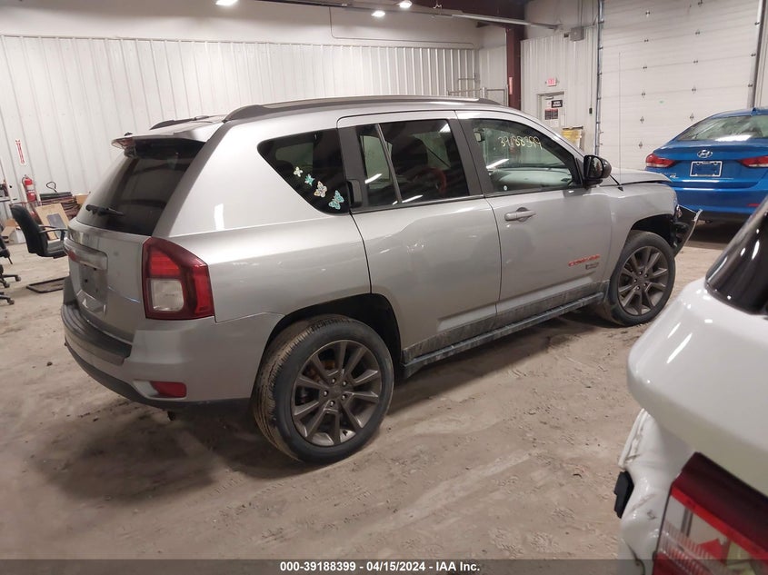 2016 JEEP COMPASS 75TH ANNIVERSARY - 1C4NJDBB8GD708945