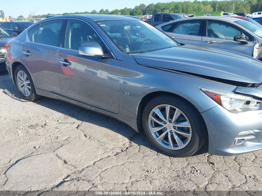 2014 Infiniti Q50 Premium VIN: JN1BV7AR3EM695903 Lot: 39188405