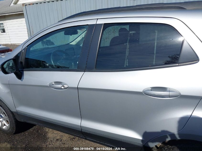 2020 Ford Ecosport Se VIN: MAJ6S3GL2LC348770 Lot: 39188478