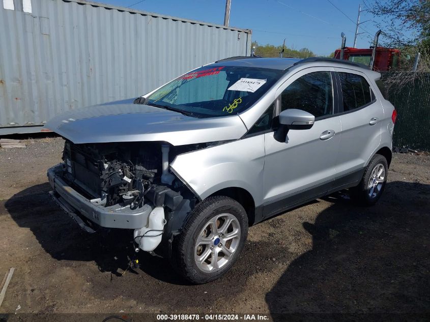 2020 Ford Ecosport Se VIN: MAJ6S3GL2LC348770 Lot: 39188478