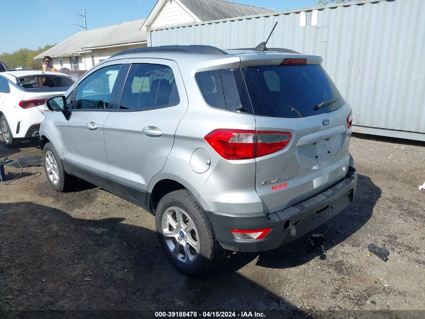 2020 Ford Ecosport Se VIN: MAJ6S3GL2LC348770 Lot: 39188478