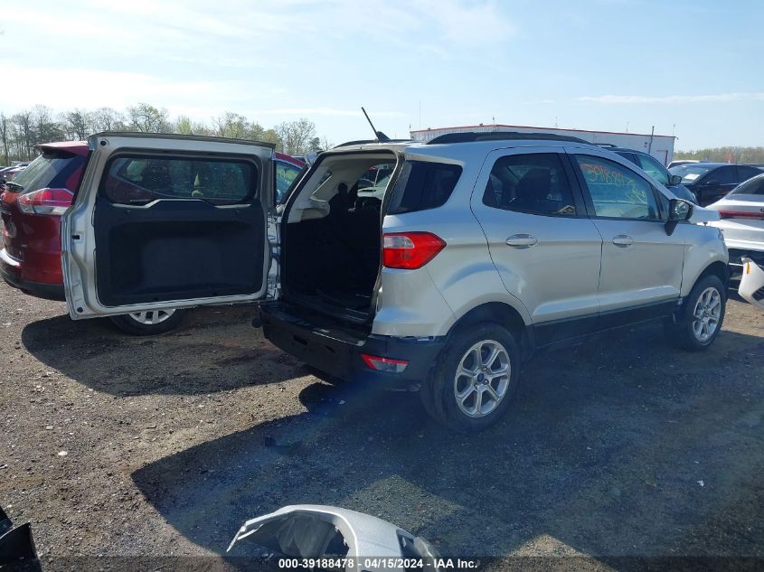 2020 Ford Ecosport Se VIN: MAJ6S3GL2LC348770 Lot: 39188478