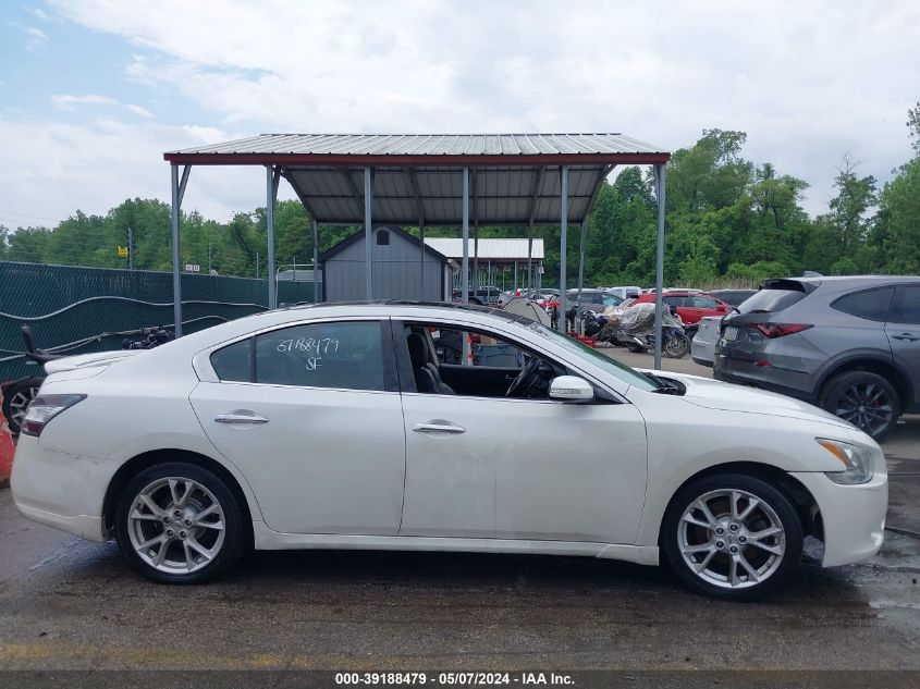 2014 Nissan Maxima 3.5 Sv VIN: 1N4AA5AP8EC460352 Lot: 39188479