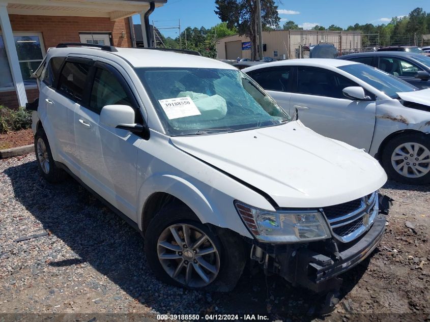 2016 Dodge Journey Sxt VIN: 3C4PDCBG3GT153077 Lot: 39188550