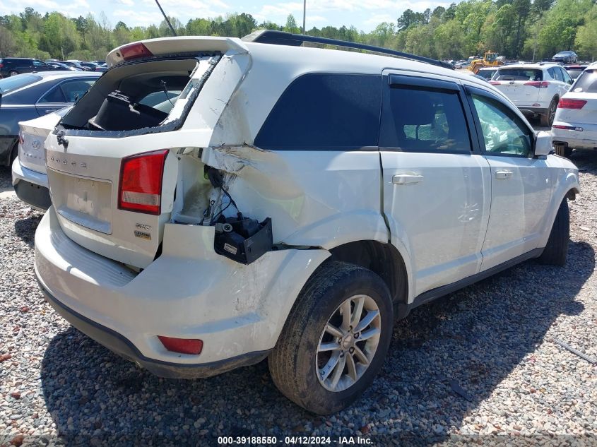 2016 Dodge Journey Sxt VIN: 3C4PDCBG3GT153077 Lot: 39188550