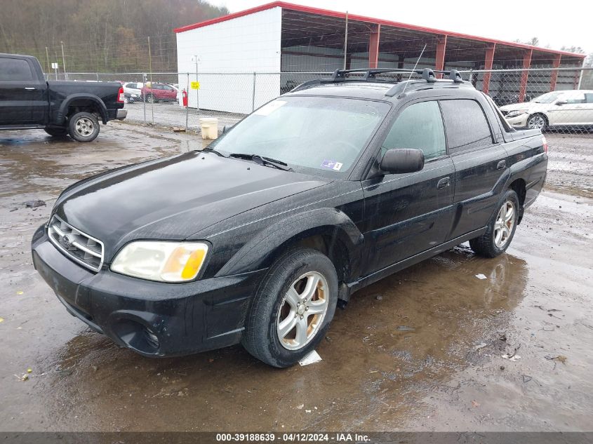 4S4BT62C067105840 | 2006 SUBARU BAJA