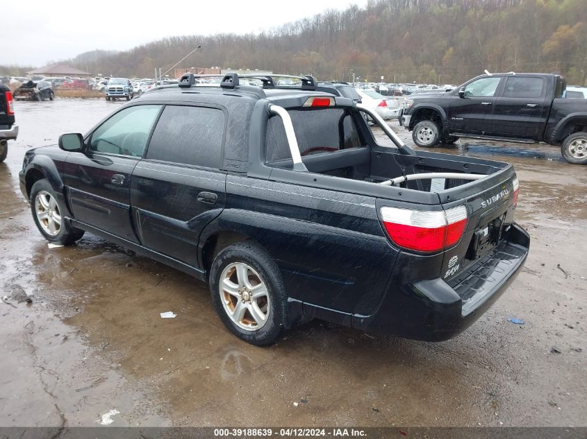 4S4BT62C067105840 | 2006 SUBARU BAJA